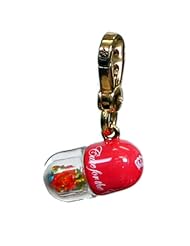 Juicy Couture - Pill / Capsule - Gold Plated Charm