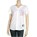 Detroit Tigers Jerseys : Majestic Detroit Tigers Ladies White-Pink Fashion Baseball Jersey
