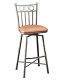 Pastel Furniture BO 219 BF 582 Bostonian Bronze 26 Inch Swivel Barstool w/  ....