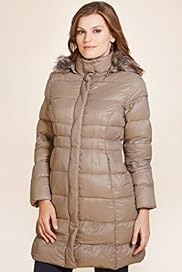 Per Una Detachable Hood Water Resistant Lightweight Coat