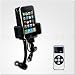 GSI Super Quality Wireless Hands-Free 5-in-1 Dock-Mount-Charger-FM Transmitter-Car Kit, with Goose-neck Mount for Ipod, IPhone 4-3G-3GS, MP3, MP4, CD, DVD Players - Includes Remote Control, Audio Cable, LCD Display - Cigarette Lighter Plug-In