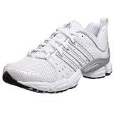 adidas Women's Sport Trainer Lite Training Shoe,White/Silver/Black,8 M