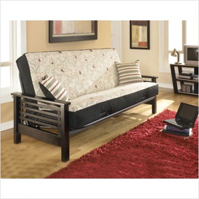 Bundle-60 Morgan Futon Set Color: Khaki