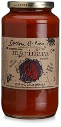 Cucina Antica Garlic Marinara, 32-Ounce Jars (Pack of 6)