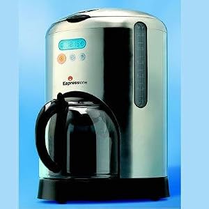 Espressione CM-475 Digital-Filter 10-Cup Coffeemaker, Stainless Steel by
