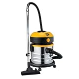 JCB 70340 Wet and Dry Vacuum Cleaner 20 Litre, Stainless Steel