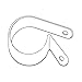 7/8 X .203 X .845 Heavy Duty Nylon Cable Clamps/Clamping Diameter: 7/8"/Hole Size: .203"/Contact Length: .845" (Carton: 2,500 pcs)