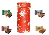 Ghirardelli Snowflake Holiday Gift Box, 20 Chocolate Squares