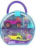 Polly Pocket Polly Wheels Drivin' Wild Dolls & Vehicles 2-Pack Set