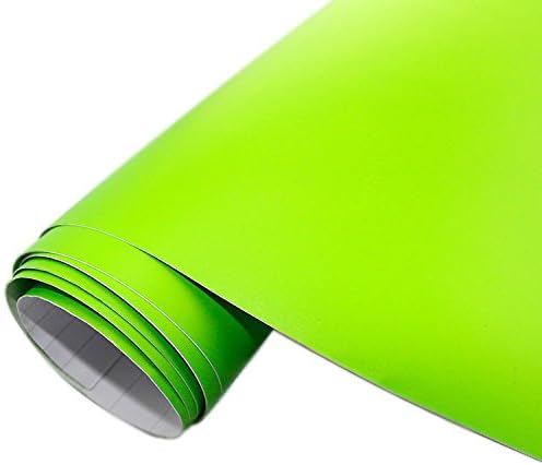 Xingyuan Matte Vinyl Sticker Film With Air Bubble Free for Car Laptop Wrapping Green 152x50cm