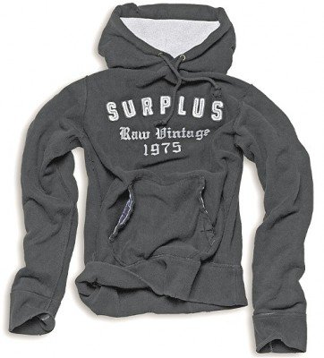 Hoodie Raw Vintage -schwarz- Größe: S-XXL #1285#
