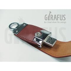 16Gb Luxus Schl�sselanh�nger Usb Stick Leder Optik Braun 16 Gb Sch�nes Praktisches Geschenk
