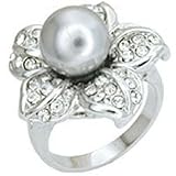 Jewelry - 4 Carat Gray Pearl Ring