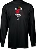Miami Heat adidas Primary Logo Long Sleeve T-Shirt