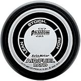 Autometer (7575) Phantom II Air Fuel Gauges - Full Sweep Electric - Works With Most Factory Narrow Band sensors or model 2244