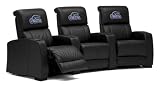 Florida Gators Leather Theater 2 Seats with Straight Configuration