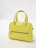 JACQUES LE CORRE【ジャック ル コー】エナメルミニハンドバッグ RISUBON 197 P1 calf patent leatherLEMON(エナメル イエロー)