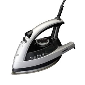 Panasonic NI-W750TS 360-Degree Quick Multi-Directional Steam Iron, Silver and Black