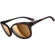 Oakley Pampered Men's Polarized Lifestyle Designer Sunglasses w/ Free B&F Heart Sticker - Tortoise/Bronze