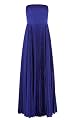 Strapless Fluid Pleat Dress