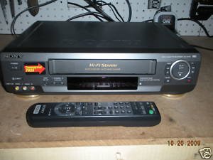 Sony slv-ax10 VHS Vcr Hi-Fi Stereo