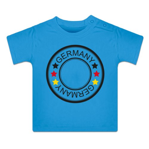 EM Logo Deutschland Trikot Fan Baby T-Shirt by Shirtcity