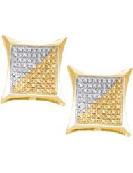 0.25CTW DIAMOND MICRO PAVE EARRING