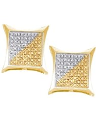 0.25CTW DIAMOND MICRO PAVE EARRING