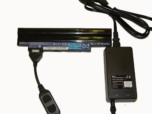 External Laptop Battery Charger for Acer Aspire One 522, AOD255 AOD260 D255 D260 Series / AL10B31, AL10A31 ,AL10G31, LC.BTP00.128, LC.BTP00.129 Rating 10.8v or 11.1v Laptop Battery