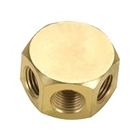 TEKTON 4730 3-Way Air Hose Splitter Manifold, 1/4' NPT