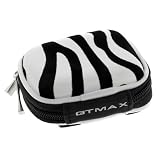 GTMax Silver Zebra Premium Universal Bluetooth 3.5mm Headset Pouch Carrying Case for Plantronics M50, Voyager Pro+, Motorola HX550, Jawbone ERA and More Bluetooth Headset