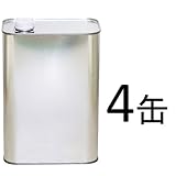 ガレージ・ゼロ 無地缶 2L×4缶 ネジ口/空缶/ブリキ缶/GZKN02 GSE375