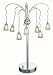 Willow 8-Lite Cone-Shaped Table Lamp - LS-2128C/CLR