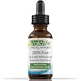 Best Hyaluronic Acid Serum For Skin - Groundbreaking Formula Produces Better Results - Low & High Molecular Weights For Superior Performance & Intense Hydration - Only LH Hyaluronic Acid Serum Sold On Amazon - 100% Pure Anti Aging Serum