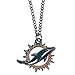 NFL Siskiyou Sports Fan Shop Miami Dolphins Chain Necklace 22 inch Team Color