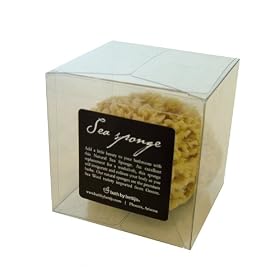 Bath By Bettijo Natural Sea Wool Sponge,  Bottle