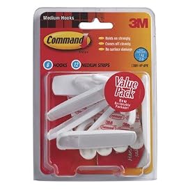 3M Command 17001-VP-6PK Medium Hooks Value Pack by 3M COMPANY