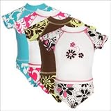 Girls Two Piece Rash Guard Top/Bikini