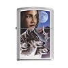 Zippo Mazzi Wolves Untamed Brushed 1932