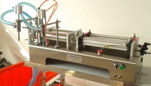 Gowe Liquid Filling Machine, Pneumatic, Semi-automatic Filler, Stainless Steel,double Heads 300-2500 ml