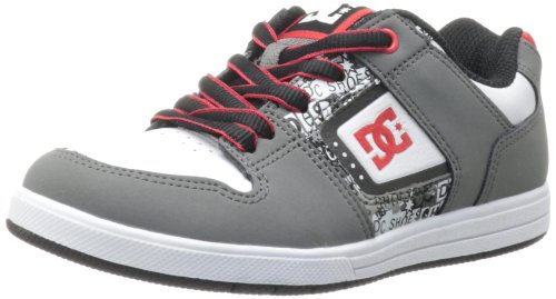 DC Destroyer SE Skate Shoe (Little Kid/Big Kid),Grey/White,11 M US Little Kid On Sale