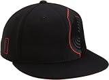 NBA Portland Trail Blazers Flat Brim Flex Hat - Tx86Z