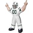 Huge 8' NFL New York Jets Standing Inflatable Football Player Outdoor Decoration