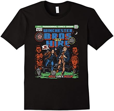Winchester Bros for hire - Male 3XL - Black