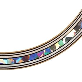 A5 Iridescent Wood Guitar Soundhole Inlay Rosette