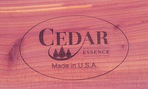 Cedar Essence 50 Decorative Cedar Angle Cut Hearts 1 1/2" Tall x 1" Wide