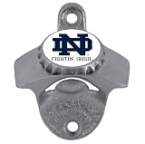 Notre Dame Metal Wall Mounted Beer Bottle Opener