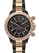 Heavy Metal Plasteramic Watch Collection - Rose Gold Chrono Black