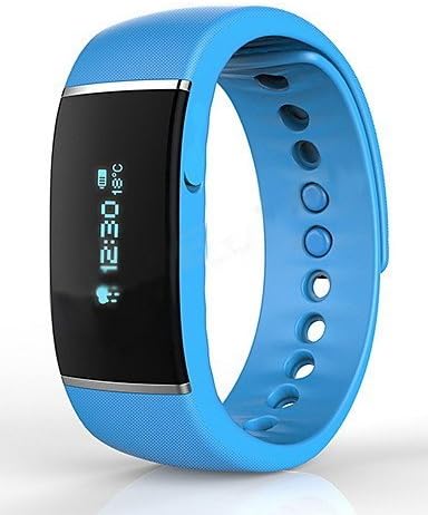 ORDRO S55 0.91" IOS6.0 or Beyond Android 4.3 or Beyond Pedometer Call Alert, Messeage Alert Smart Bracelet , blue
