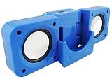 Blue Portable STEREO Speakers For iPod Nano 2G 3G 1GB/2GB/4GB/8GB Video Classic 30GB/60GB/80GB/160GB Touch 8GB/16GB/32GB MP3 Players Samsung Philips Sony Creative Zen